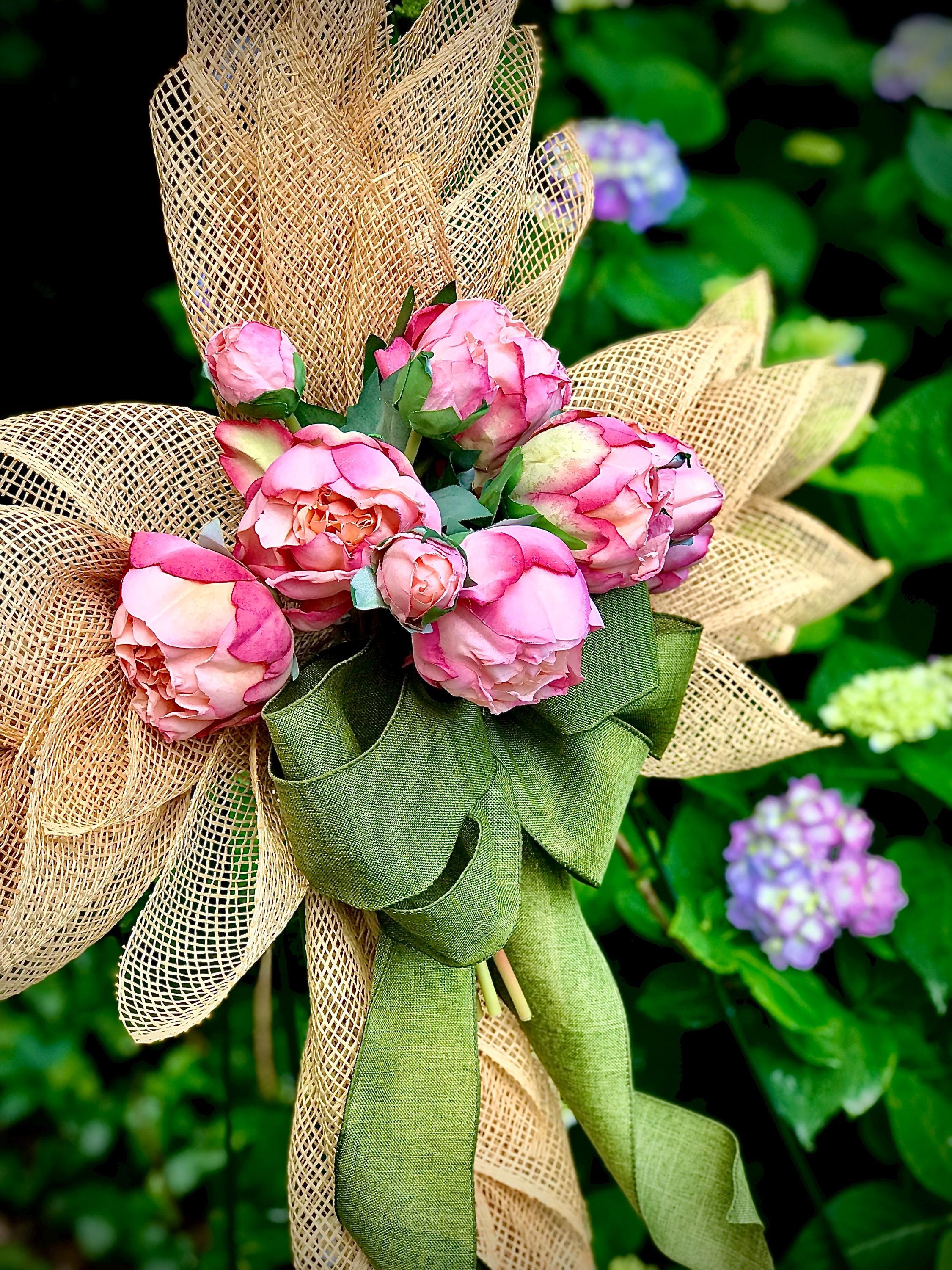Cross Wreath, Memorial Wreath,  Religious Decor