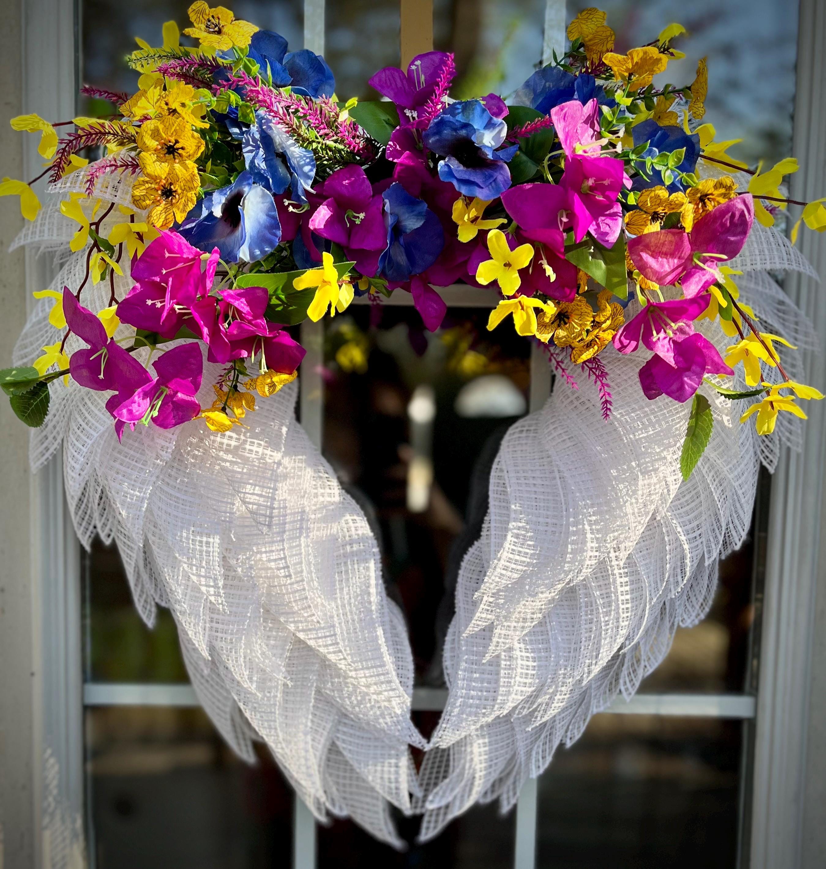 Angel Wing Wreath Board: 16.5" DIY Crafting Supply