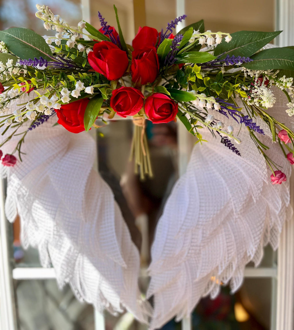 Angel Wing Wreath Board: 16.5" DIY Crafting Supply